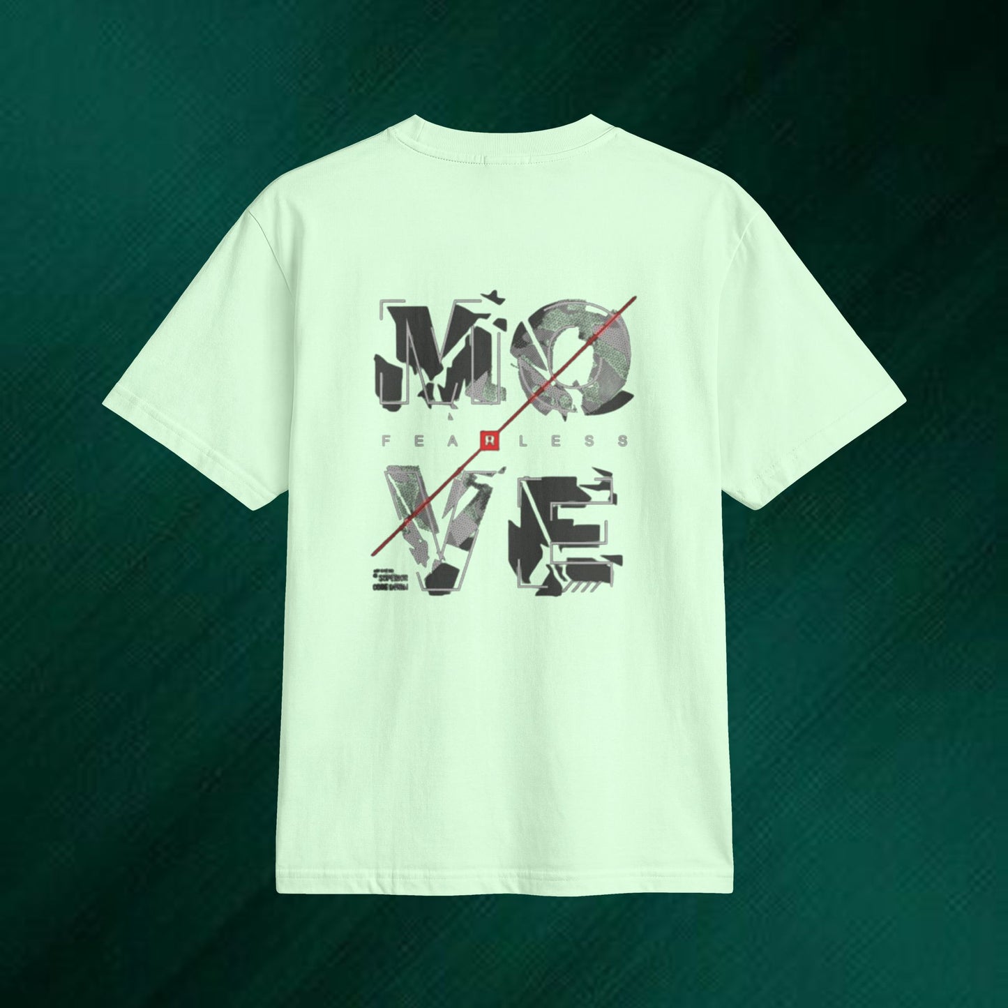 Motivational 'Move Up' Active Tee — Fearless Workout T-Shirt