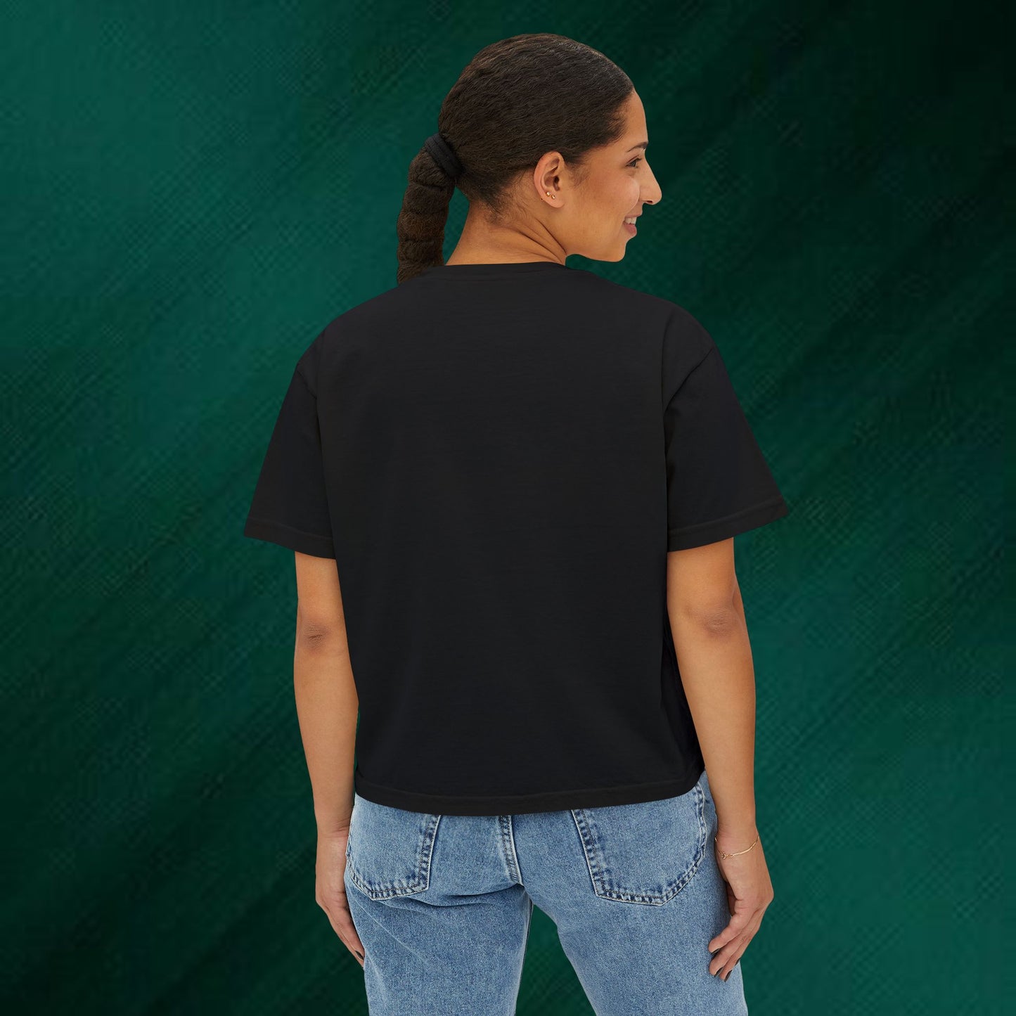 Los Angeles 91 Boxy Tee — Women's Retro Collegiate T-Shirt