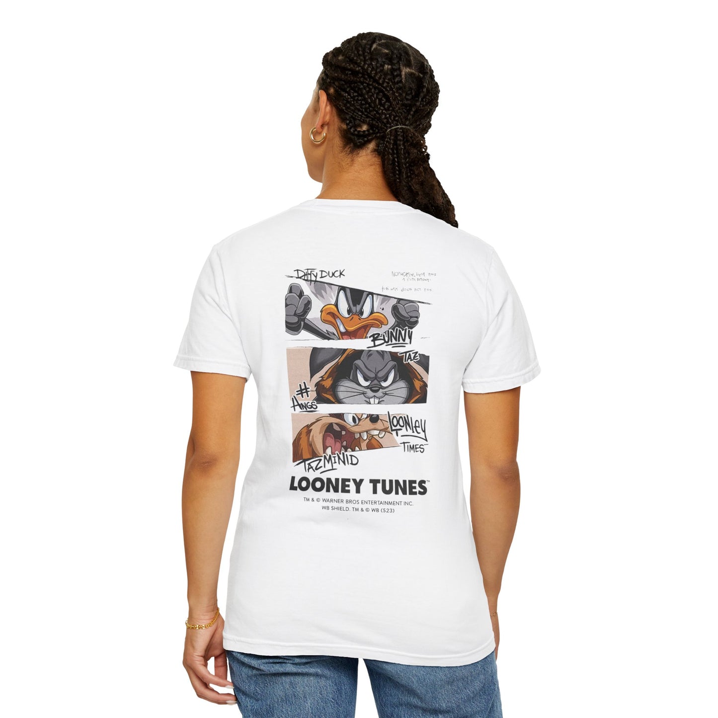 Looney Tunes Money Graphic T-Shirt — Bugs, Daffy & Taz Retro Cartoon Tee