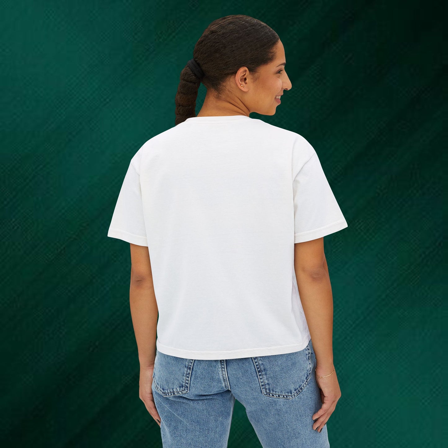 Los Angeles 91 Boxy Tee — Women's Retro Collegiate T-Shirt