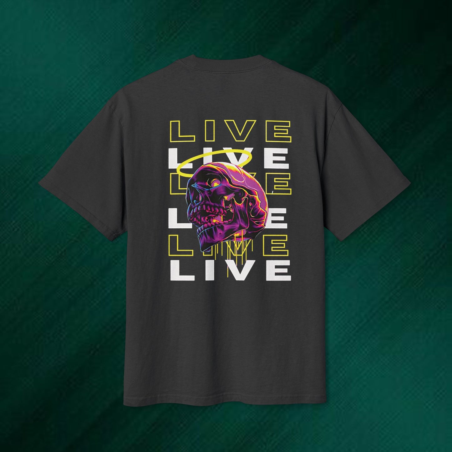 Live Love Flower Tee — Vintage Faded Graphic T-Shirt