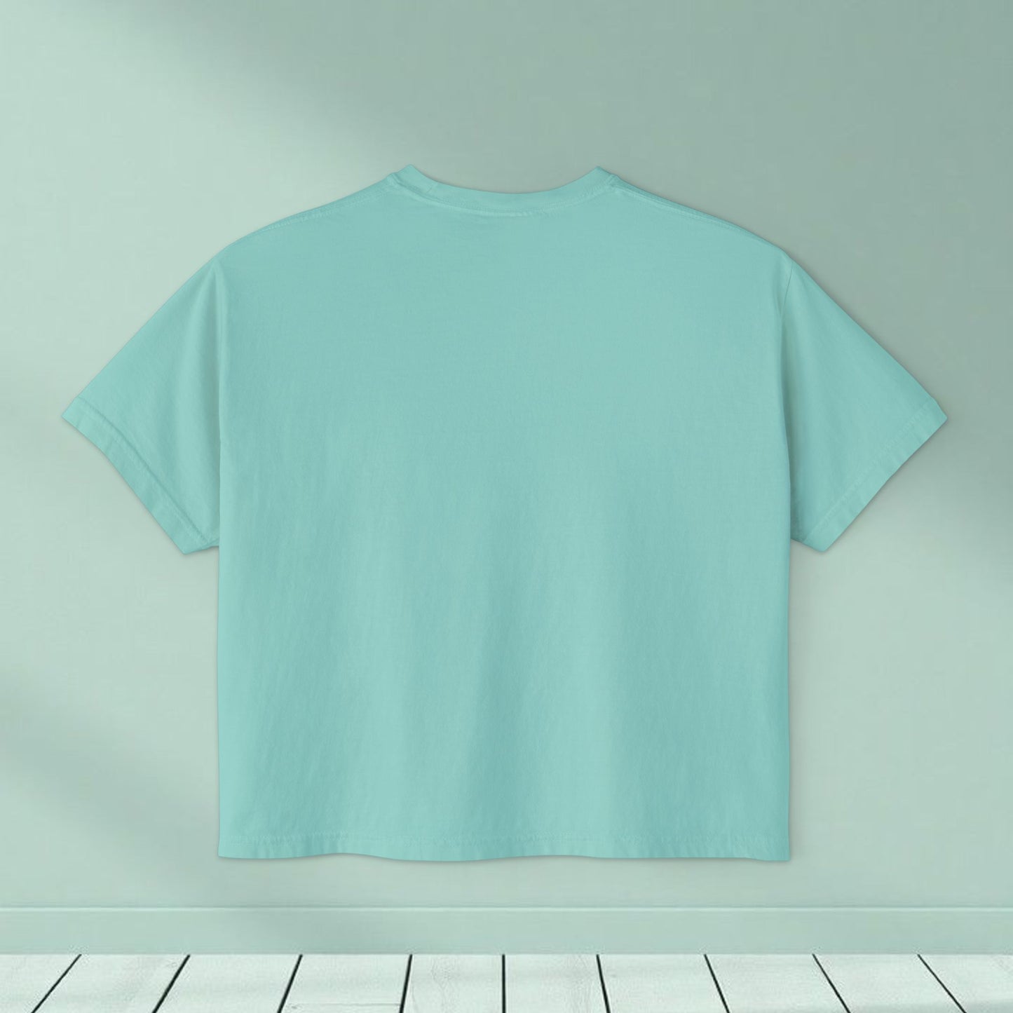 Who Cares? Daffy Duck Boxy Tee — Women's Graphic T-Shirt