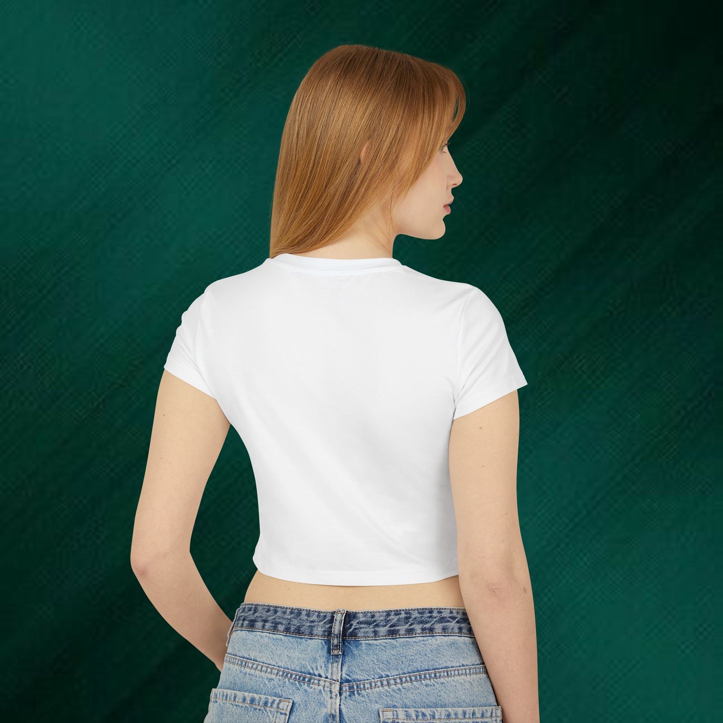 Ghost Cartoon Baby Tee — Playful Halloween Cute Ghost T‑Shirt for Women