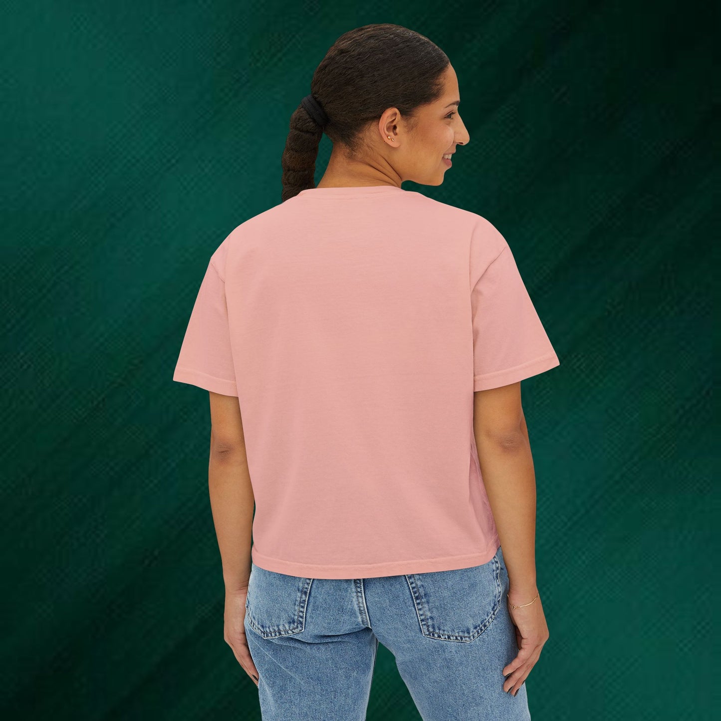 Los Angeles 91 Boxy Tee — Women's Retro Collegiate T-Shirt