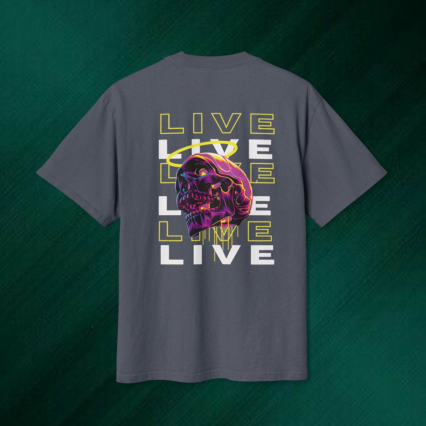 Live Love Flower Tee — Vintage Faded Graphic T-Shirt