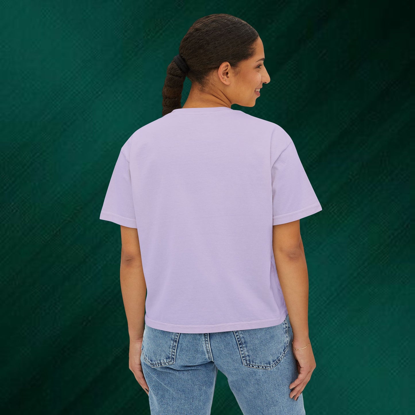 Los Angeles 91 Boxy Tee — Women's Retro Collegiate T-Shirt