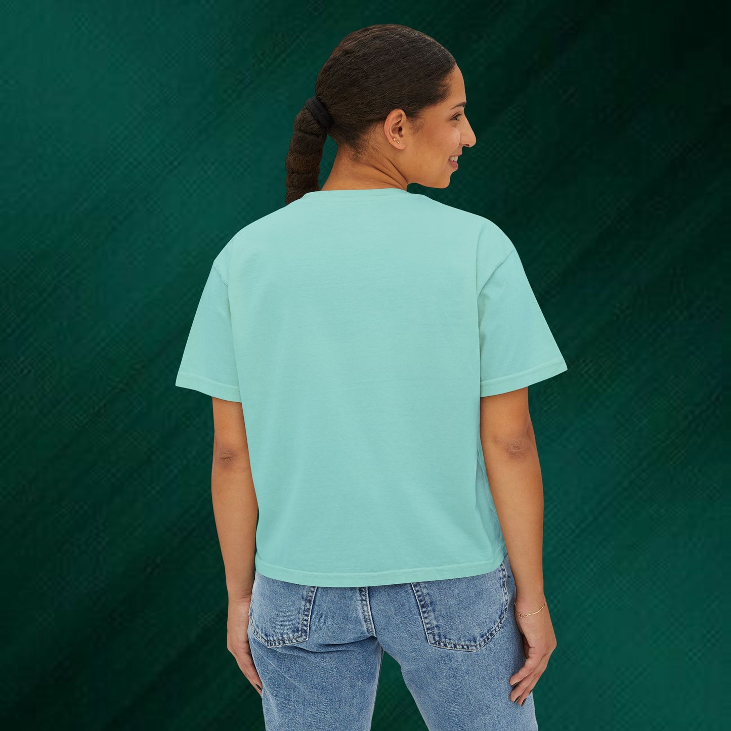 Los Angeles 91 Boxy Tee — Women's Retro Collegiate T-Shirt