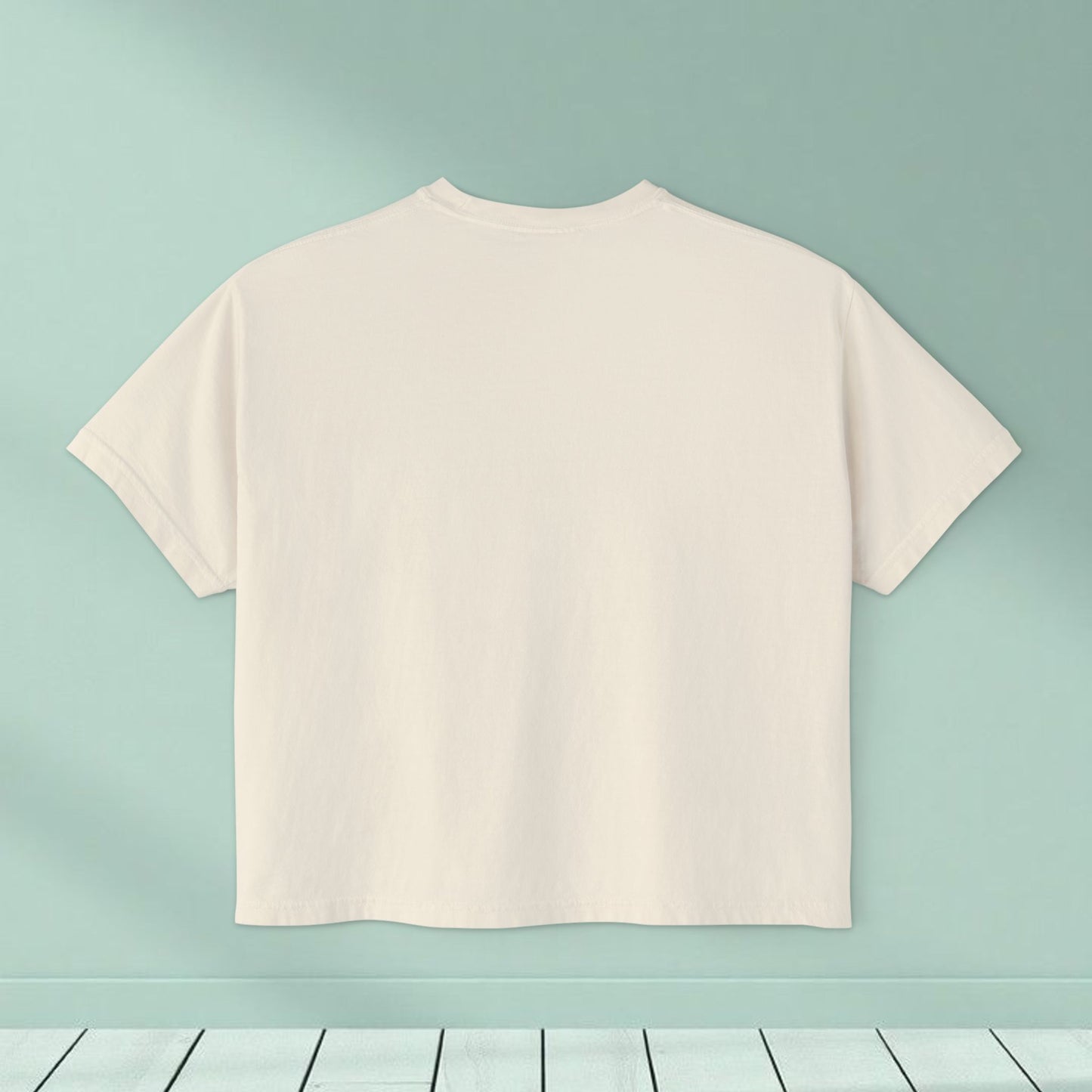 Who Cares? Daffy Duck Boxy Tee — Women's Graphic T-Shirt