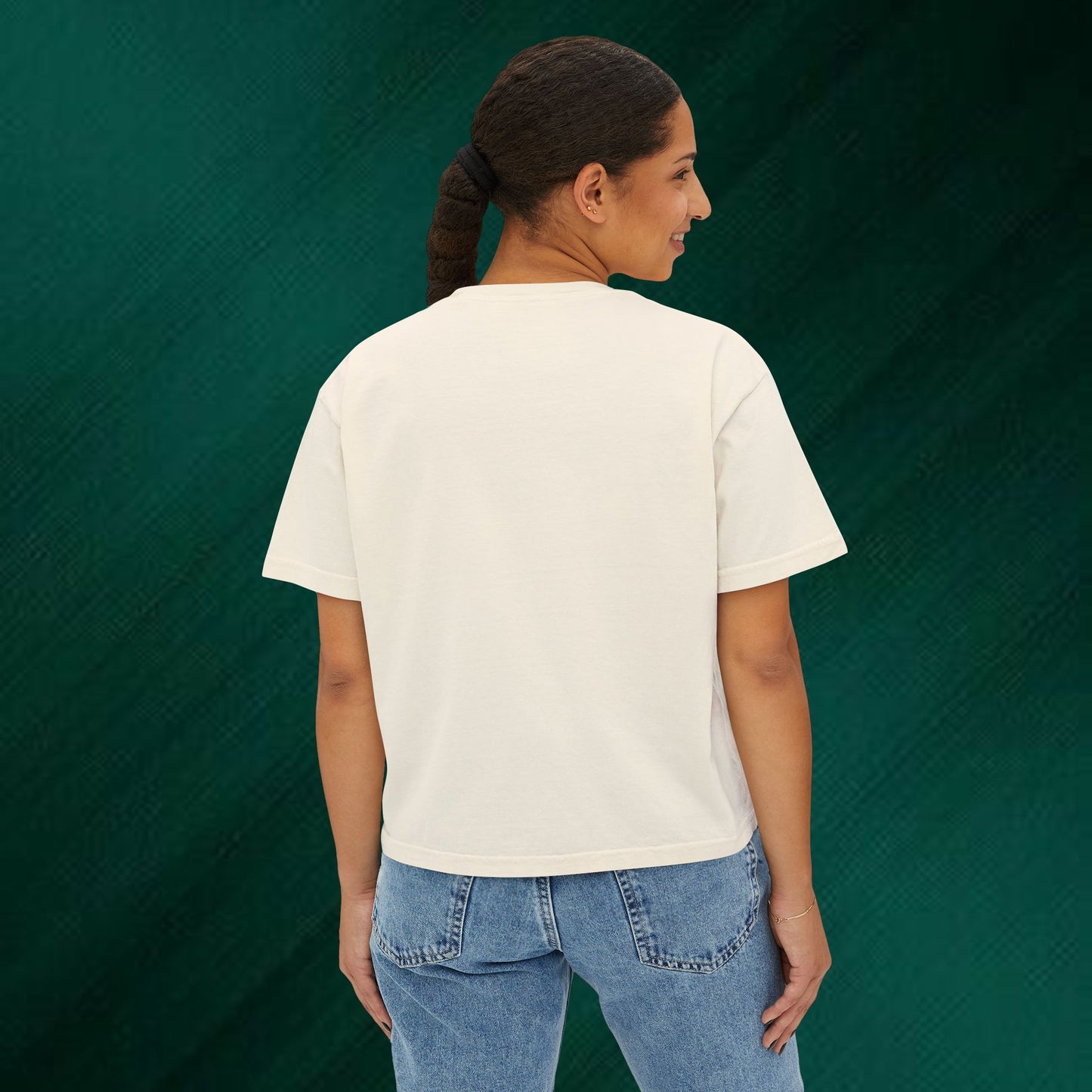 Los Angeles 91 Boxy Tee — Women's Retro Collegiate T-Shirt